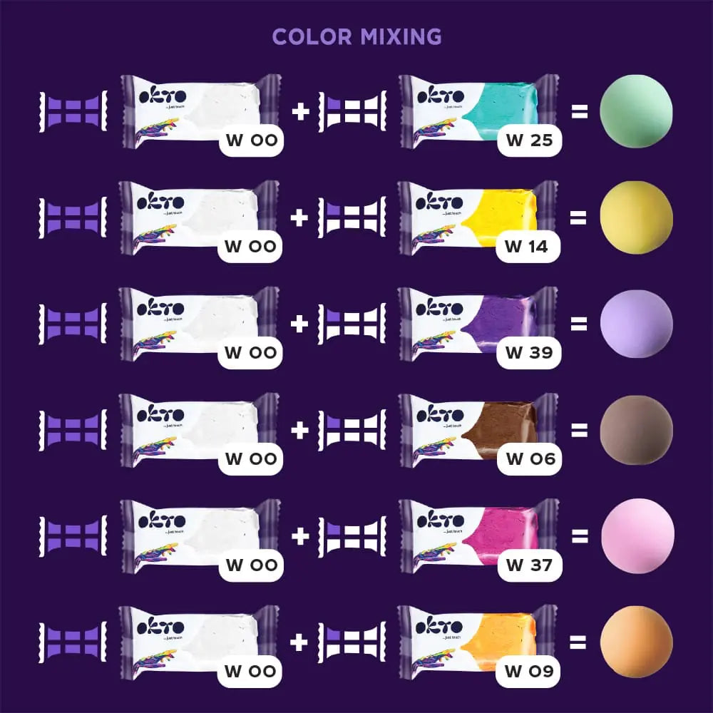 FARBEN L. Air Clay Compound WEISS 