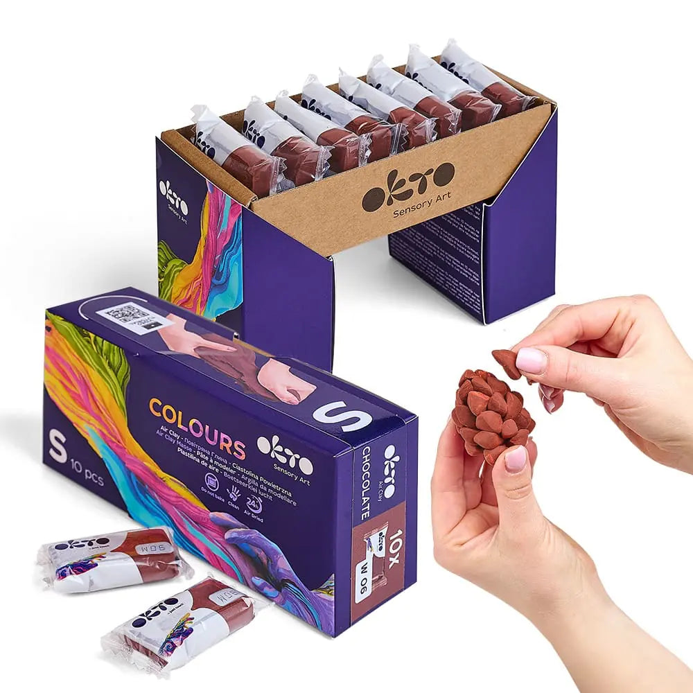 FARBEN S. Air Clay Compound W06 Schokolade 