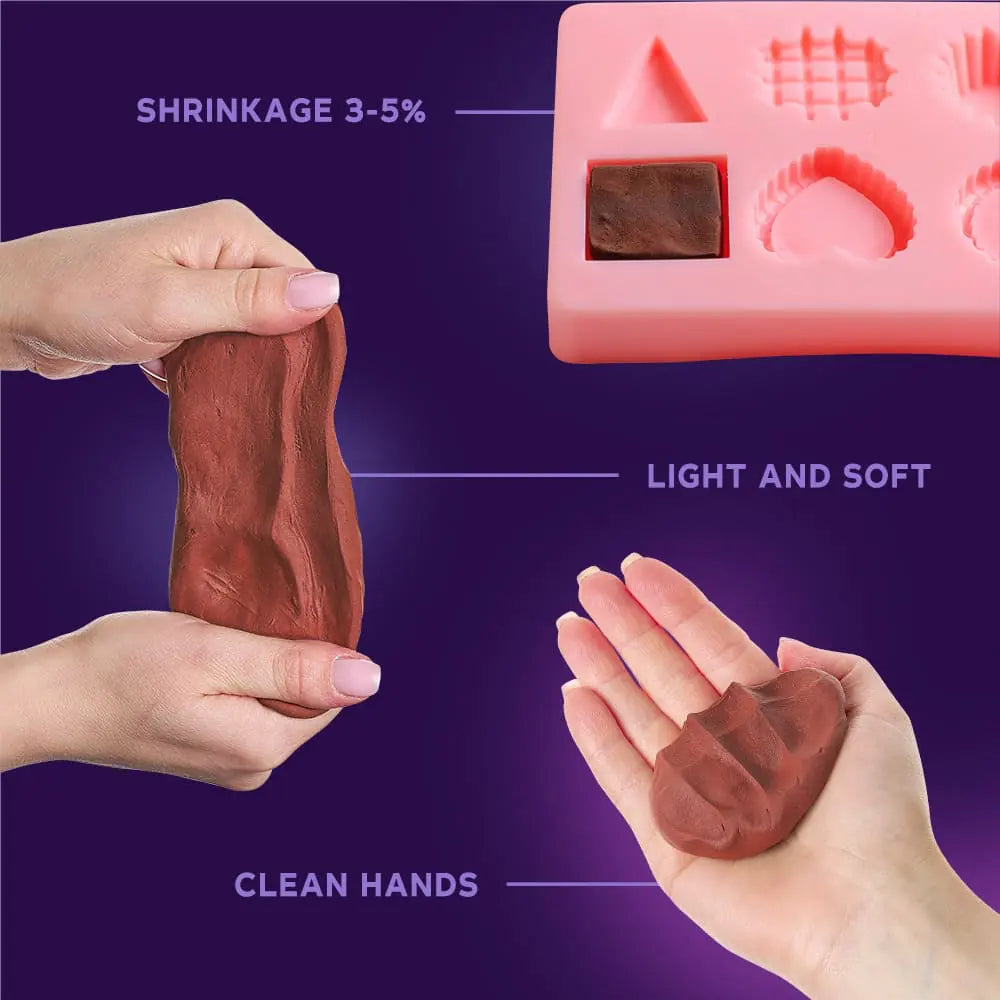 FARBEN S. Air Clay Compound W06 Schokolade 