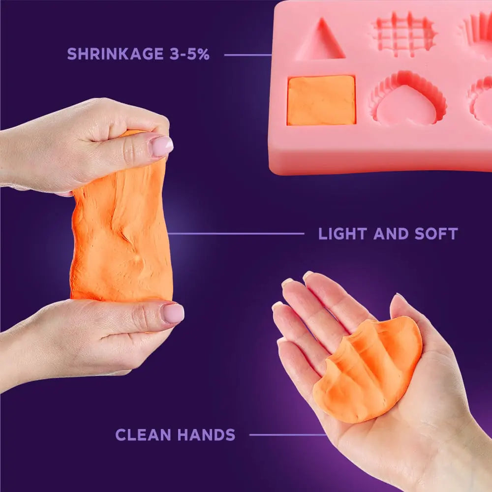 FARBEN S. Air Clay Compound W09 Orange 