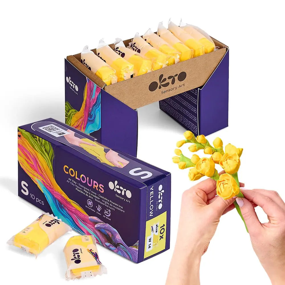 FARBEN S. Air Clay Compound W14 Gelb 