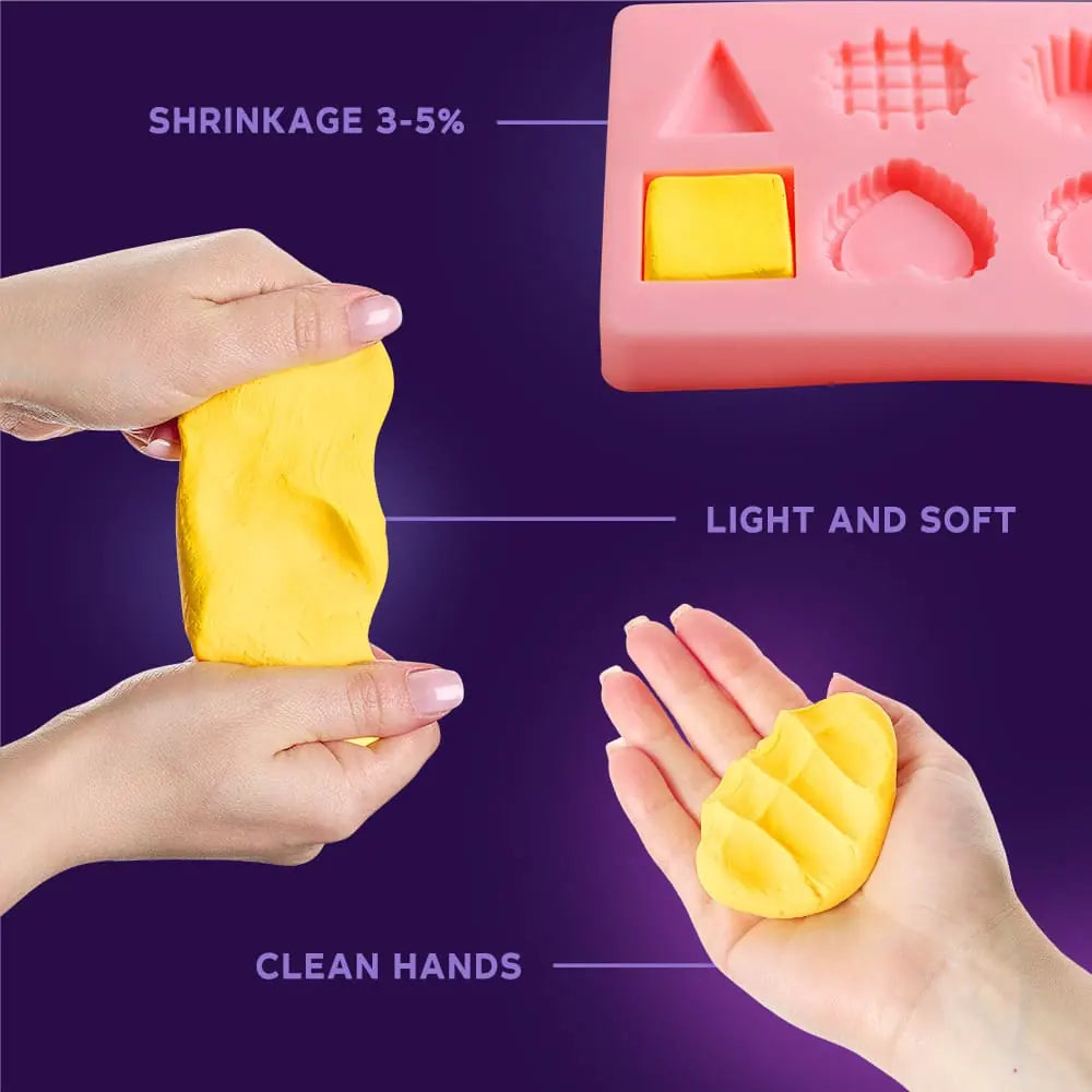 FARBEN S. Air Clay Compound W14 Gelb 