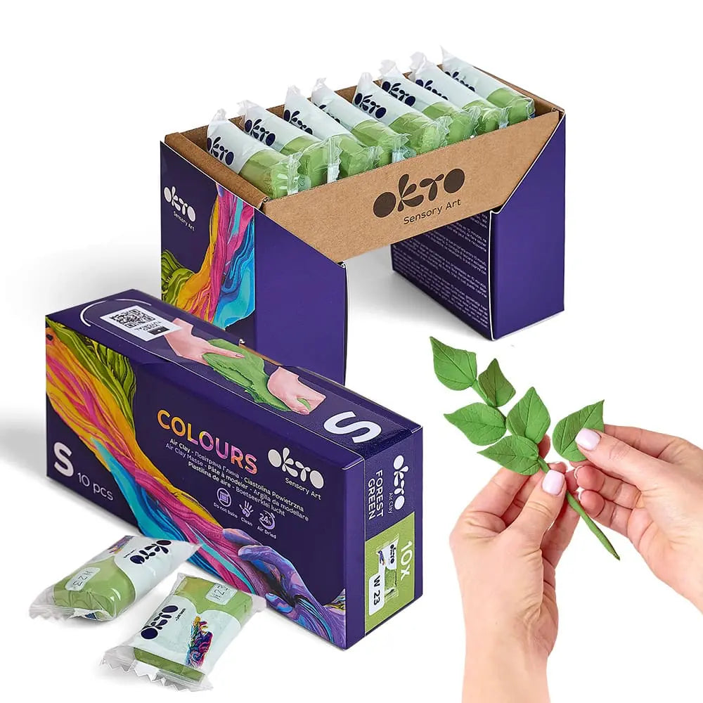 FARBEN S. Air Clay Compound W23 Waldgrün 