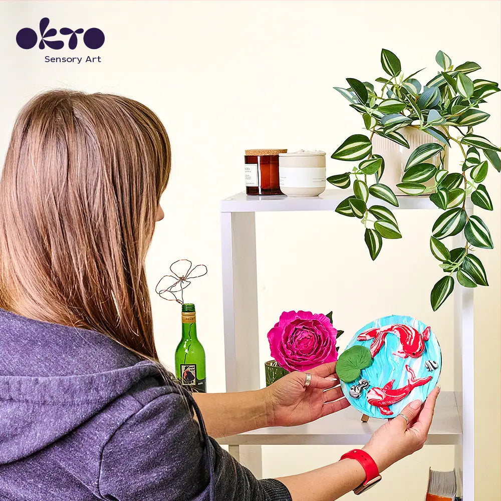 FARBEN S. Air Clay Compound W40 Violett 