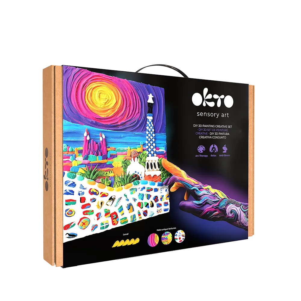 3D-Bilder, Reise-DIY, 3D-Gemälde TM OKTO 