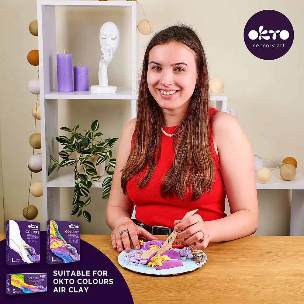 KÜNSTLERBEDARF Modellierwerkzeug aus Holz 