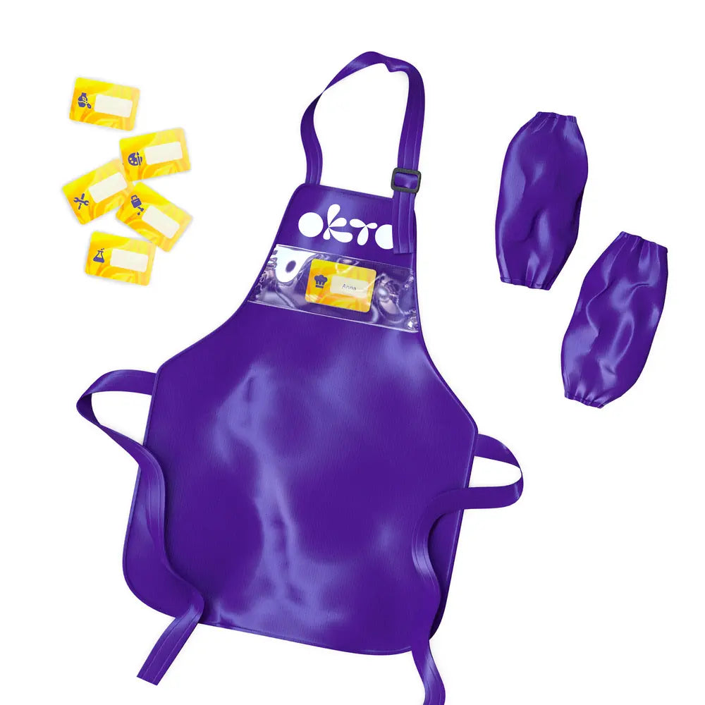 Schürze mit ÄrmelnSchulbedarfSchürze mit Ärmeln 