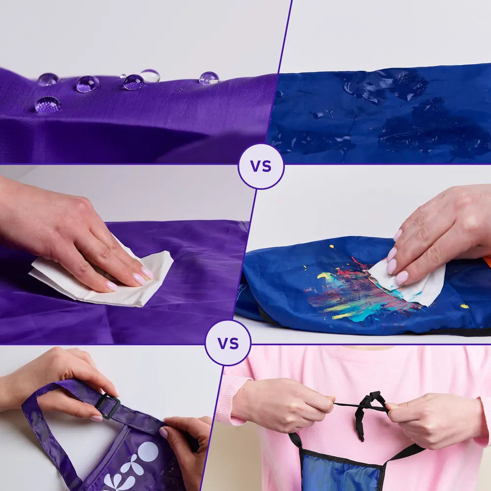 Schürze mit ÄrmelnSchulbedarfSchürze mit Ärmeln 