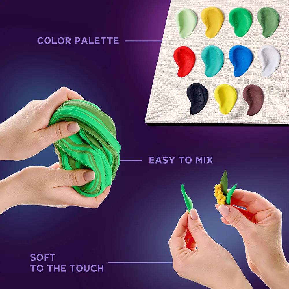 3D-Kreativset „Natur“ – Ara 21 x 21 cm