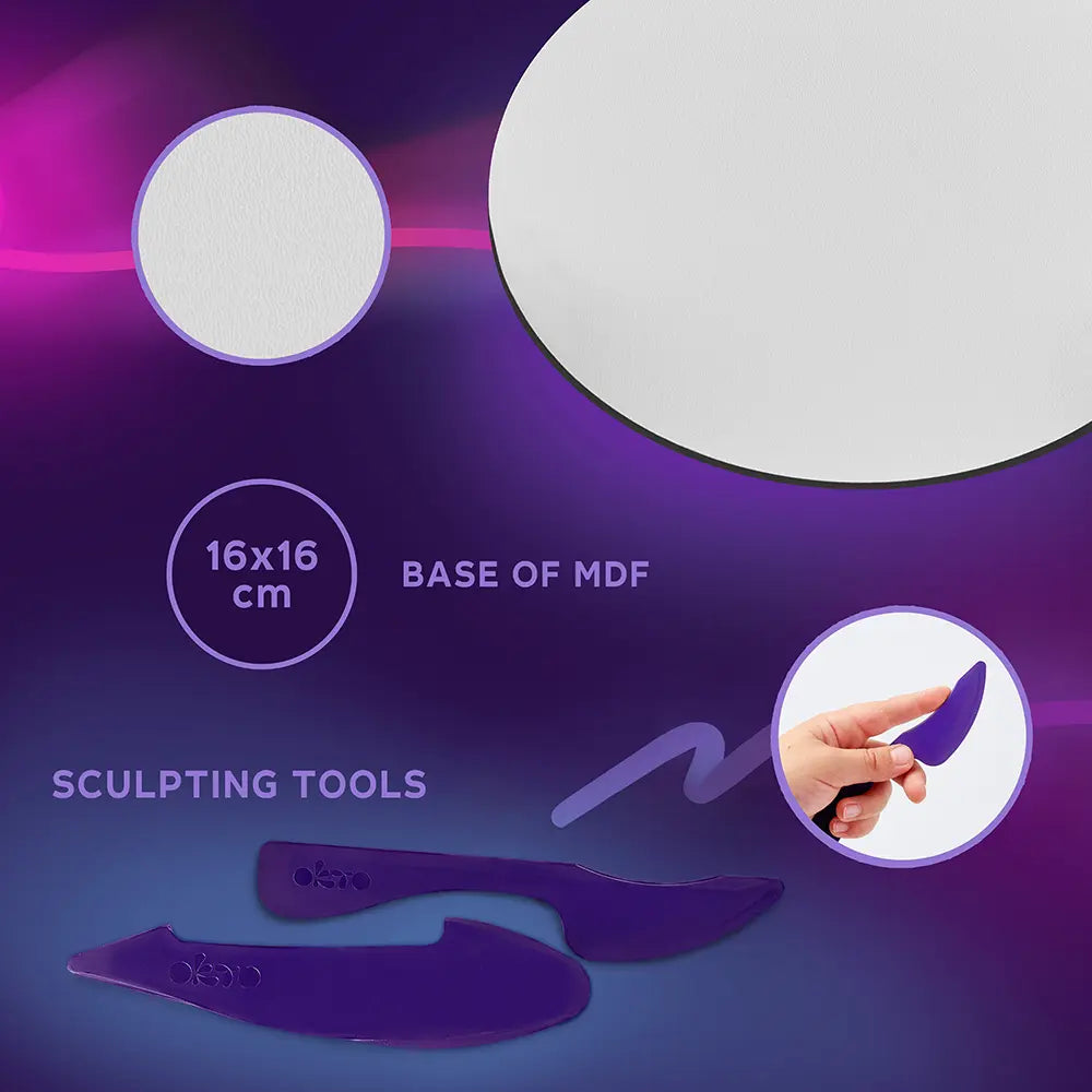 3D Kreativset "Natur" - Kakadu 21 x 21 cm