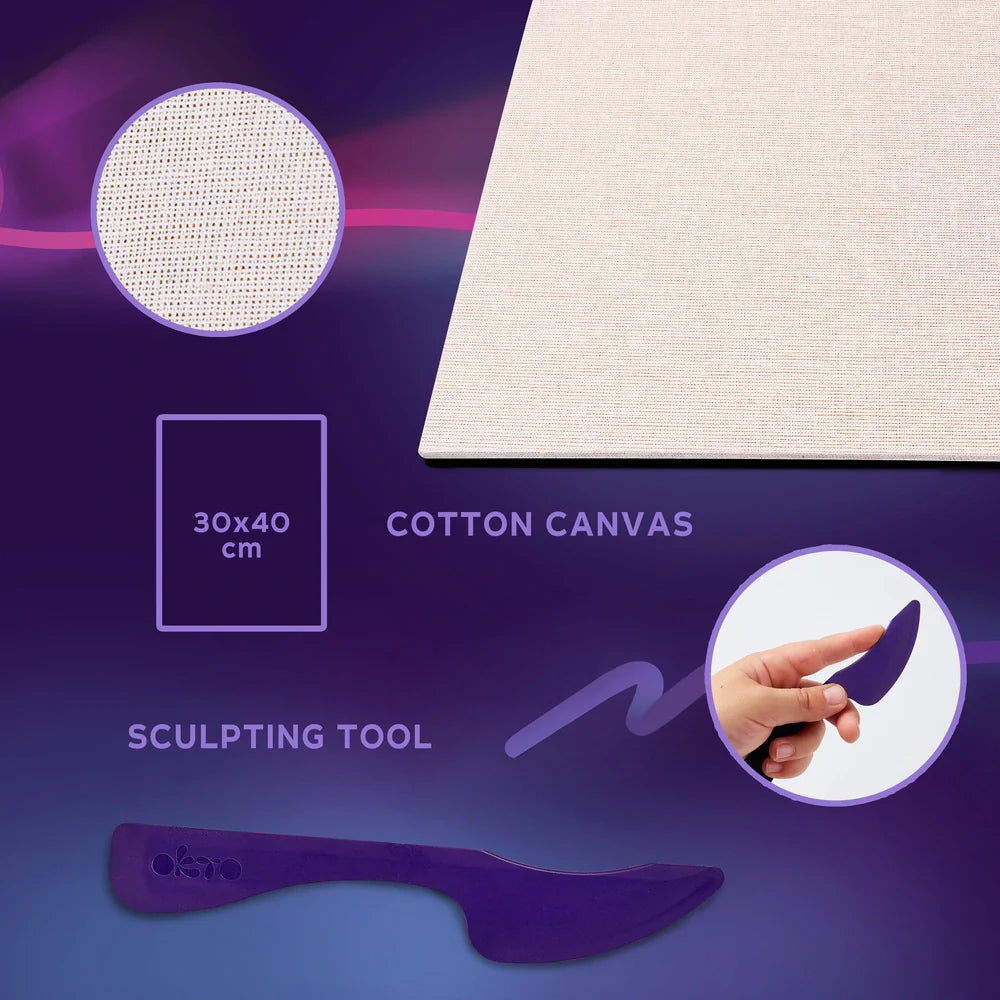 3D-Bilder, Reise-DIY, 3D-Gemälde TM OKTO 