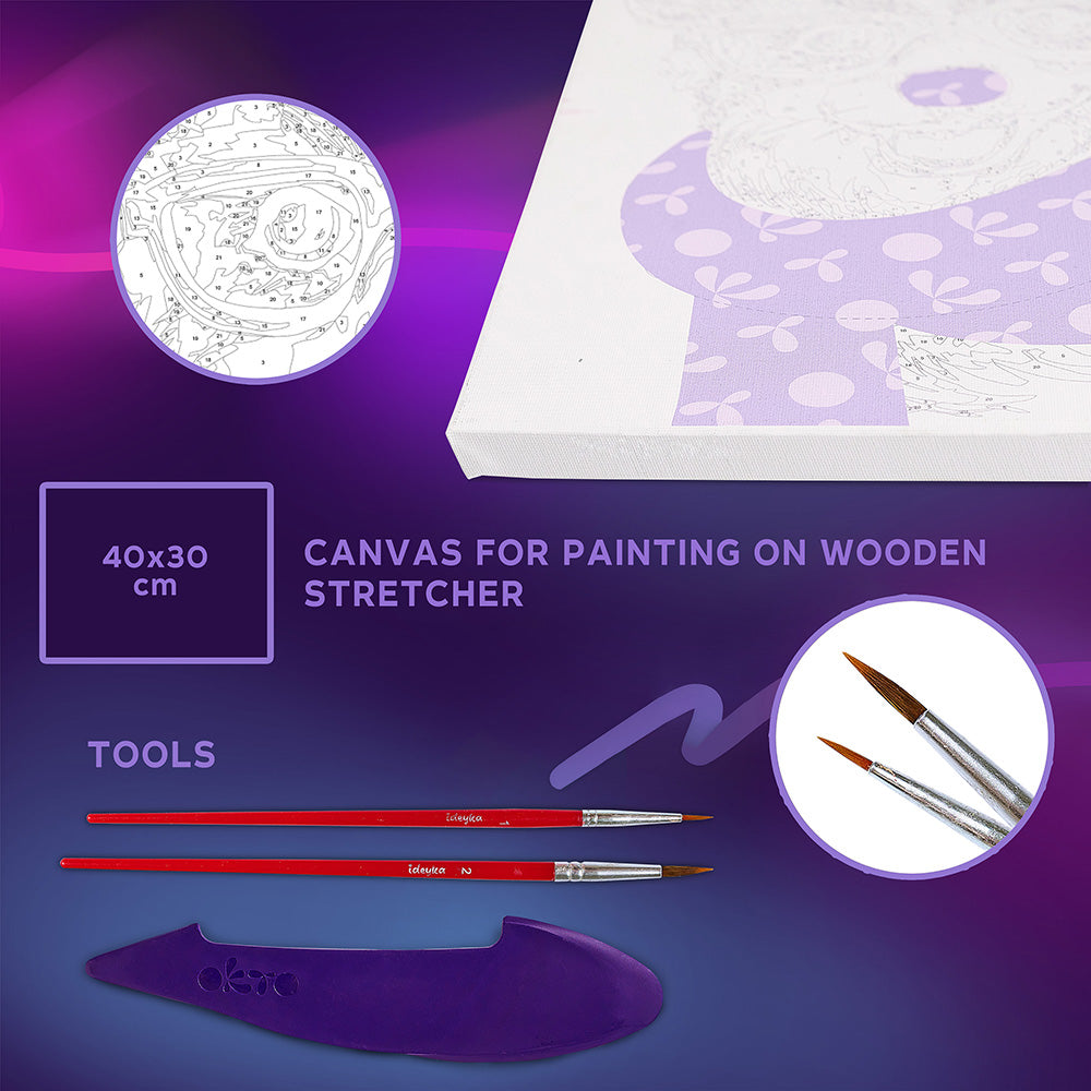 3D-Modellier- und Malset TM OKTO &amp; Ideyka „Fashion Corgi“ 11,8" x 15,7" Zoll