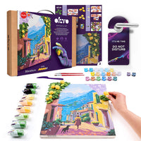 3D-Modellier- und Malset TM OKTO &amp; Ideyka „Lemon Weekend“ 11,8" x 15,7" Zoll