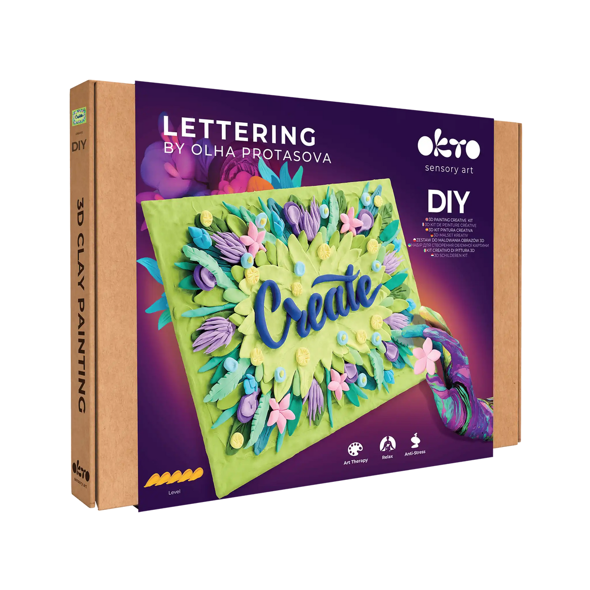Zestaw do modelowania 3D z masy plastycznej "CREATE" OKTO 10051