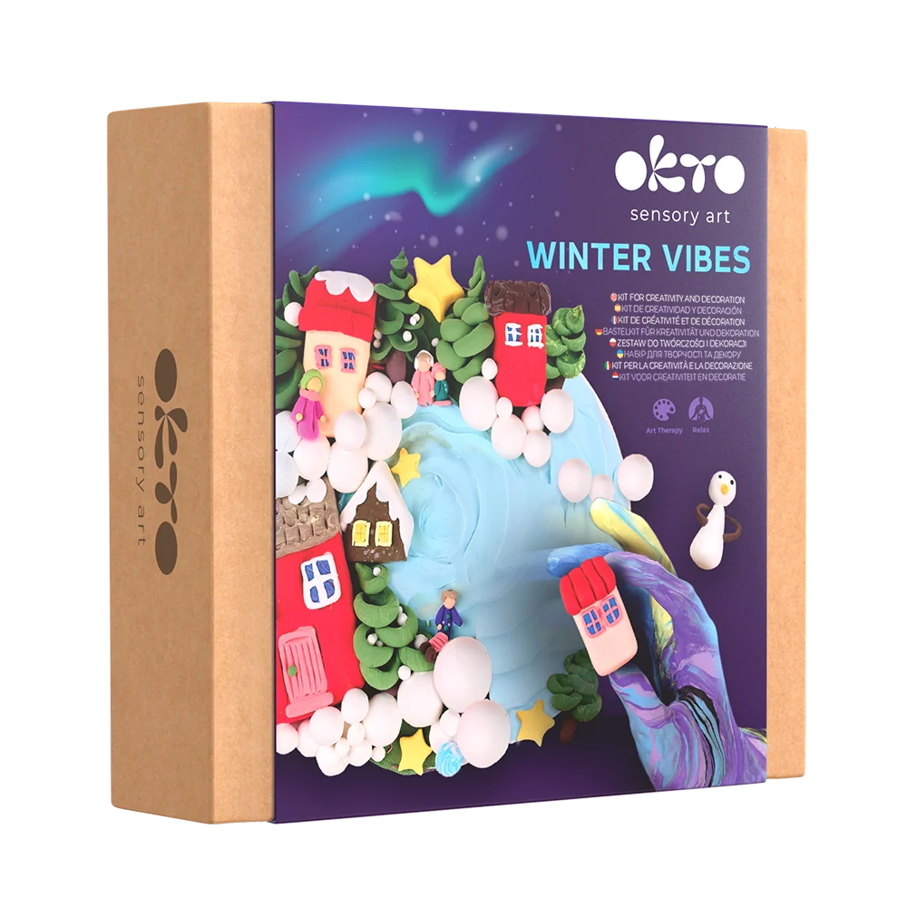 3D-Kreativset "Winter Vibes" 21 x 21 cm